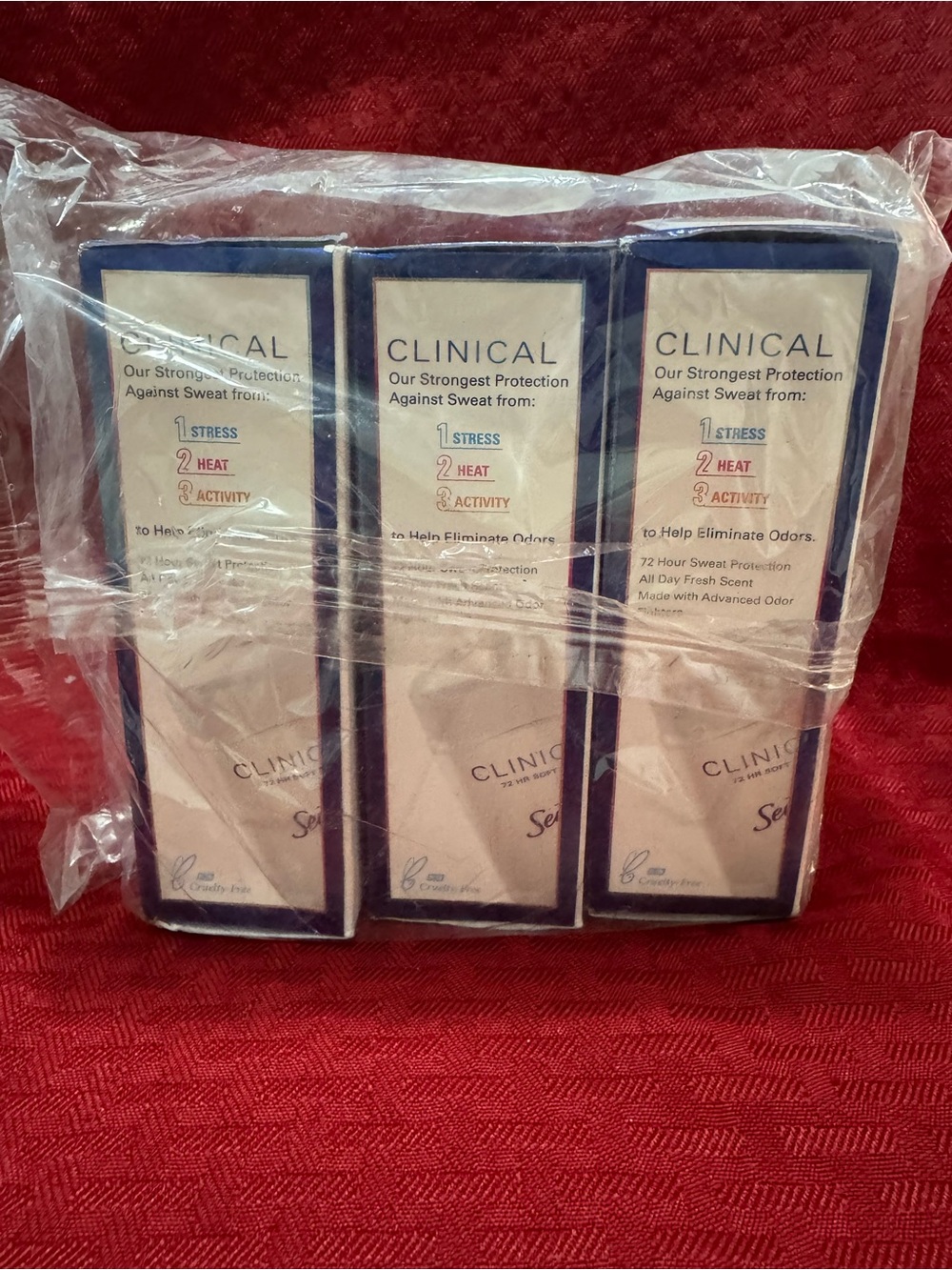 Secret Clinical Women's Antiperspirant Deodorant - White (3 Pack)